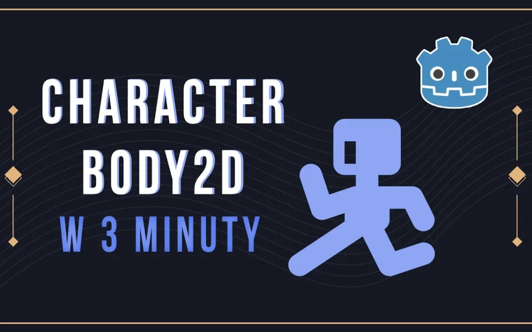 Opanuj CharacterBody2D – Godot 4 Poradnik